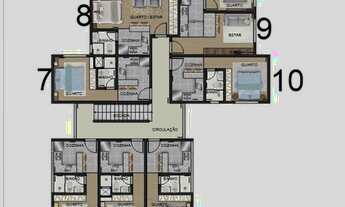 Imagem 4: STUDIO com 1 dormitório à venda com 42.07m² por R$ 151.000,00 no bairro Fazendinha - CURIT