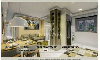 Imagem 2: 3 quartos com 81m2 no centro de Pinhais