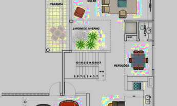 Imagem 4: Casa de condomínio para venda com 4 quartos no Condomínio Costa Laguna - Alphaville Nova l