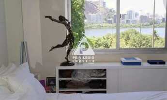 Imagem 4: Belíssima vista para a Lagoa 2 quartos 01 vaga