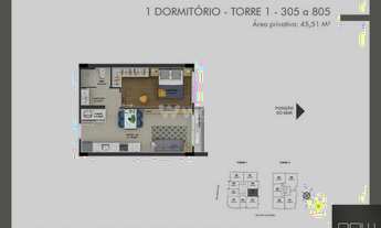 Imagem 4: 1 DORM - VAGA - HOBBY BOX