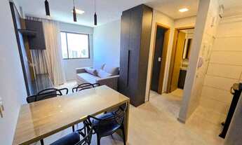 Imagem: Apartamento com 1 quarto totalmente mobiliado