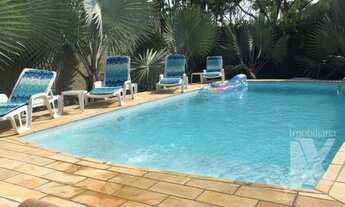 Imagem 5: Casa com piscina e ar + 5 suítes, 550 m² - venda por R$ 2.950.000 ou aluguel por R$ 2.800