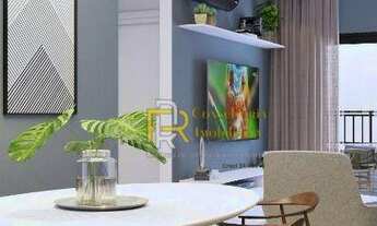 Imagem 3: Apartamento com 2 dormitórios à venda, 82 m² por R$ 482.449,50 - Vila Guilhermina - Praia