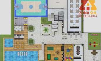 Imagem 2: Apartamento com 2 dormitórios à venda, 61 m² por R$ 445.154,70 - Jardim Luna - João Pessoa