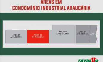 Imagem 2: ÁREA à venda com 7458.91m² por R$ 2.910.000,00 no bairro Thomaz Coelho - ARAUCÁRIA / PR