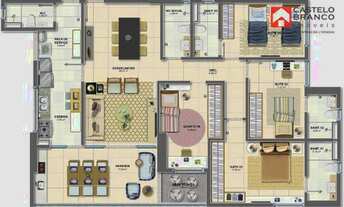 Imagem 5: Apartamento com 4 dormitórios à venda, 140 m² por R$ 1.317.341,00 - Caminho das Árvores