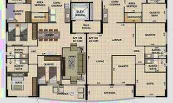 Imagem 6: Seu apartamento 3 quartos na zona norte em um gabriel barcelar novo e alto padrao