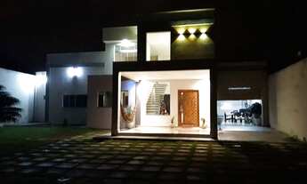 Imagem 2: Casa 03 Suítes e Sala Pé Direito Duplo na Rua 12 - Condomínio Vazado