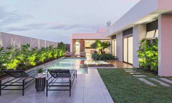 Imagem 6: Casa com 4 dormitórios à venda, 373 m² por R$ 4.300.000,00 - Condomínio Residencial Trevis