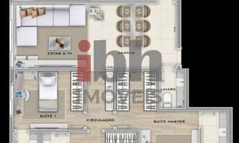 Imagem 7: Apartamento à venda, 3 quartos, 3 suítes, 2 vagas, Savassi - Belo Horizonte/MG