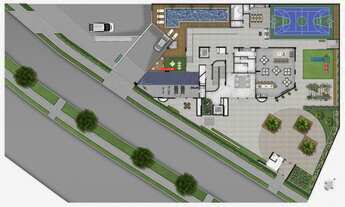 Imagem 4: Localização nobre, alto padrão, 3 vagas, 2 por andar, esquadrias PVC, vidros laminados, ár