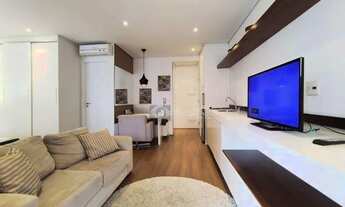 Imagem 6: Flat com 1 dormitório, 43 m² - venda por R$ 750.000,00 ou aluguel por R$ 4.300,00/mês - Vi