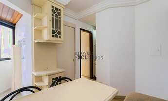 Imagem 2: Apartamento com 1 dormitório para alugar, 24 m² por R$ 1.200 - Centro - Curitiba/PR