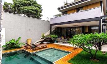 Imagem 3: Casa com 4 dormitórios para alugar, 343 m² por R$ 50.000,00/mês - Vila Nova Conceição - Sã