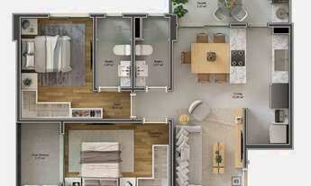 Imagem 5: Apartamento com 1 suíte e 1 dormitório no bairro São Judas em Itajaí