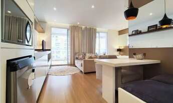 Imagem 3: Flat com 1 dormitório, 43 m² - venda por R$ 750.000,00 ou aluguel por R$ 4.300,00/mês - Vi