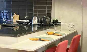 Imagem 3: Flat no Hampton Park disponível para locação com 31m², 1 dormitório e 1 vaga de garagem