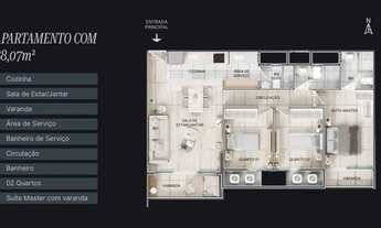 Imagem 2: SN Apartamento com 3 dormitórios