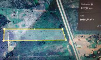 Imagem: Área para venda 110 metros de frente p/BR