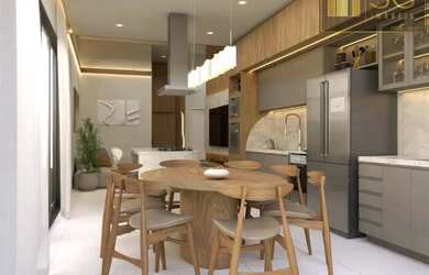 Imagem 7: Casa plana em construção - Jardins do Lago Eusébio