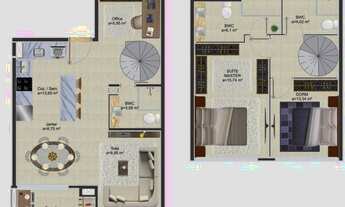 Imagem 4: Duplex residencial para venda, Cachoeira do Bom Jesus, Florianópolis - AD5565