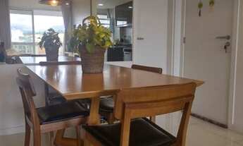 Imagem 6: Apartamento Mobiliado, c/ 3 quartos, 100 m², Sacada c/ churrasqueira em Pedra Branca - Pal