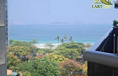 Imagem 2: Apartamento com 2 dormitórios para alugar, 100 m² por R$ 17.000,00/mês - Ipanema - Rio de