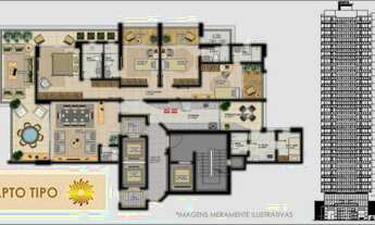 Imagem 3: Ed. Real Paradise, 4 suítes, 3 vagas, Umarizal, Belém PA