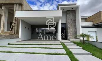 Imagem 2: Casa térrea para venda com 03 suítes e móveis planejados no Condomínio Brescia, Indaiatuba