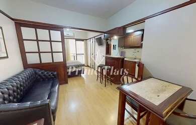 Imagem 3: Flat disponível para locação no Champs Elysees Business Residence, com 32m², 1 dormitório