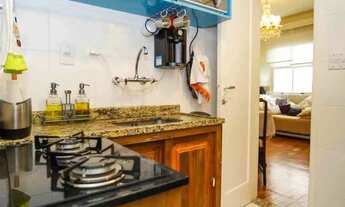 Imagem 3: Apartamento para aluguel possui 55 metros quadrados com 1 quarto em Leblon - Rio de Janeir