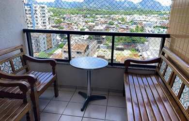 Imagem 4: Temporada Apartamento Praia do Morro Guarapari 3 Quartos Ar Elevador Vaga Wi-Fi