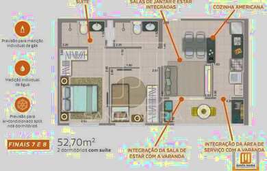 Imagem 6: Apartamento (tipo - padrao) 1 dormitórios, portaria 24hs, salão de festa, salão de jogos