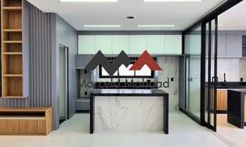 Imagem 6: ALPHAVILLE NOVA ESPLANADA 4 - casa térrea com 4 suítes, piscina e espaço gourmet integrado