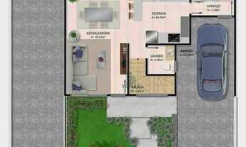 Imagem 4: Sobrado com 3 dormitórios c/ suíte à venda, 148 m² por R$ 900.000 - Boqueirão - Curitiba/P