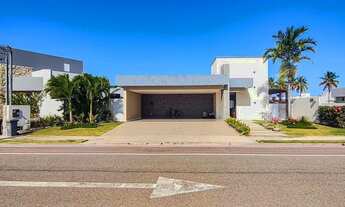 Imagem 4: Casa de Alto Padrão com Vista para o Lago com 3 quartos sendo 3 suítes Condomínio Damha