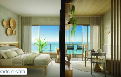 Imagem 5: Rivage Piatã, Apartamento De 1 Quarto Em 41M², Vista Mar, Varanda E 1 Vaga De Garagem. 1TD