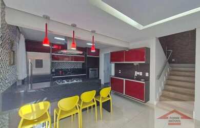 Imagem 6: Casa MOBILIADA com 4 quartos para alugar, 261 m² por R$ 9.100/mês - Nature Village 2 - Jar