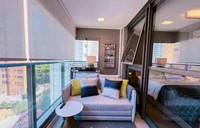 Imagem 2: DSG Itaim 1 dorm 1 vaga mobiliado ar condicionado