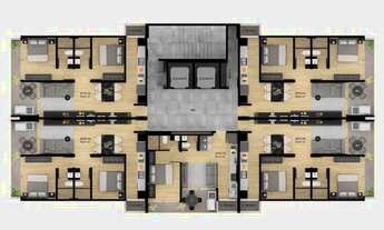 Imagem 7: Apartamento com 2 dormitórios à venda, 70 m² por R$ 455.000,00 - Canto do Forte - Praia Gr