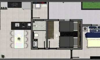 Imagem 4: Casa com 2 dormitórios à venda, 76 m² por R$ 420.000,00 - Loteamento Parque Itacolomi - Mo