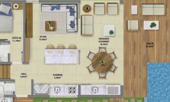 Imagem 5: Casa para venda com 184 metros quadrados com 4 quartos em Itacimirim (Monte Gordo) - Camaç