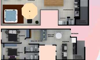 Imagem: Apartamento para venda possui 106 metros