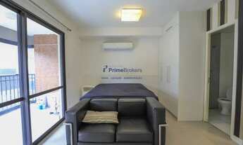 Imagem 2: APTO C/ VARANDA GOURMET ALUGA-SE NA BELA VISTA C/ 42M², 1DORM, SALA, COZ, 1 BANH, 1 VAGA