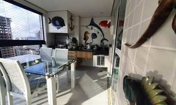 Imagem 4: Alto Padrão vista 02 dormitórios sacada gourmet - 01 dormitório revertido closet - Santos