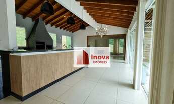 Imagem 5: Linda Casa de campo com 4 qtos/2 suítes/piscina/gourmet/campo futebol/10 vagas, para aluga