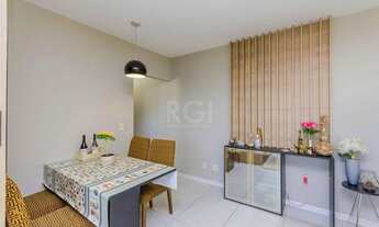 Imagem 4: Apartamento 71m² semi mobiliado - 2 dormitórios, churrasqueira e 1 vaga de garagem no bair