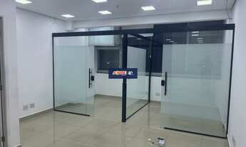 Imagem 2: ÓTIMA SALA 40M² COM 2 DIVISÓRIAS EM VIDRO - AR CONDICIONADO E 1 VAGA DE GARAGEM - CENTRO