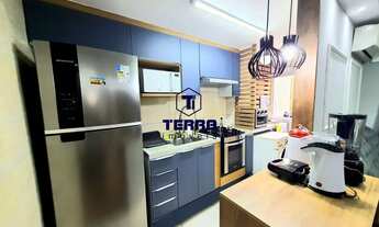 Imagem 5: Apartamento com 2 quartos todo planejado no condomínio Mar de Paraty, em Alcânta